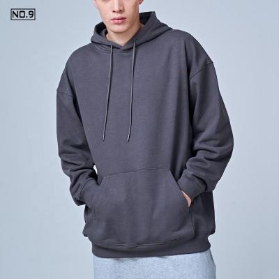 China 2022 Wholesale New Fashion Simple White High Quality Cotton Men's Custom Anti-Shrink OEM Logo Drawstring Pullover Hoodies for sale