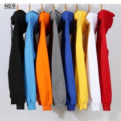 China 2022 new fashion men's autumn/winter plain white cotton high quality OEM logo custom logo anti-wrinkle streetwear plus size hoodies for sale