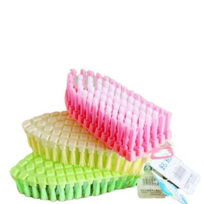 China A1719 Sustainable Flexible Plastic Multifunctional Tile Brush Cleaning Brush For Home Bathroom for sale