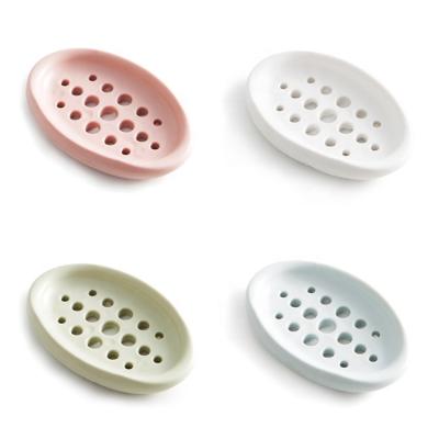 China A2485 Creative Viable Silica Gel Soap Box Kitchen Bathroom Soap Holer Drain Clothes Cleaning Brush Soap Dish for sale