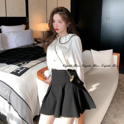 China CSK High Quality Slim Waist Artifact Mini Skirt Women Breathable Stink Skirt Solid Color High Waist Umbrella Skirt Autumn for sale