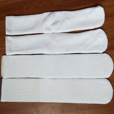 China Blank Socks Manufacturer, Wholesale Custom Sublimation Adults Breathable All White Polyester Socks Sublimation Products Blank Socks for sale