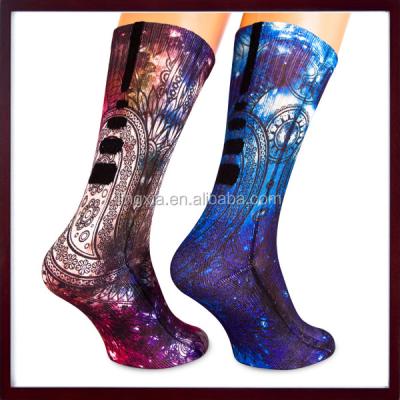 China Viable made to order anywhere in Elite Full Printed Socks, Custom Elite Printed Socks, Streetwear Sublimated Elite Basketball Socks for sale