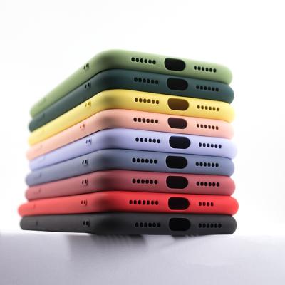 China Factory Price Shockproof Whole Camera Cuts 0.35mm Lightweight Silicone Case For iPhone for sale