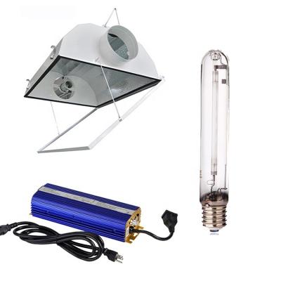 China Plant grow hps grow light kit 600w with electronic ballast and reflector for sale