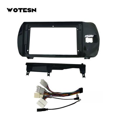 China Other Wotesn 9 Inch Car Android Dashboard Car Dvd Navigation Fascia Visual Radio Frame Car Accessories For Toyota VITZ 2015-2020 for sale