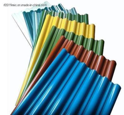 China High Quality PPGI Corrugated Sheet Old Roof Sheet Color Roofing Sheets PPGI Roofing Sheet for sale