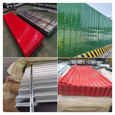 China Prepainted Color Corrugated Steel Roof Sheet Galvanize for sale