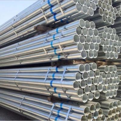 China Galvanized Round Steel Pipe Building Material Seamless Pipe for sale