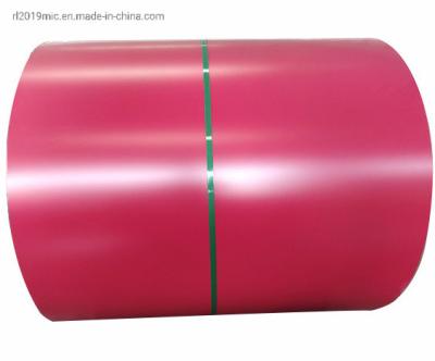 China Color Coated Steel Coil PPGL PPGI Gi Gl Hot Dipped Galvanized Galvalume Steel Zinc Aluminum Color Coated Prepainted PPGI Color Coated Steel Coil for sale