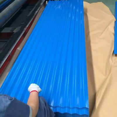 China Customziable 28 Gague Corrugated Galvanized Steel Sheet Prepainted Product Steel Sheet for sale