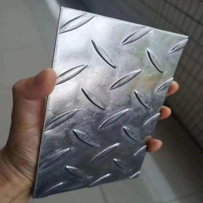 China Ms Mild Steel Diamond Plate Tear Drop Galvanized Chequered Steel Plate Chequered Steel Coil for sale