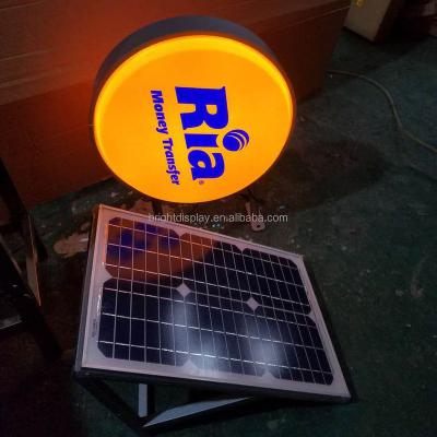 China New indoor outdoor outdoor solar signage, unique solar light box, 2018 hot sale vacuum light box for sale