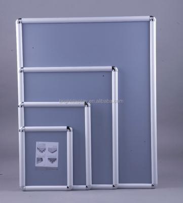 China Lightweight high quality snap clip poster frame anodized aluminum custom poster frame size a1 a2 a3 a4 for sale