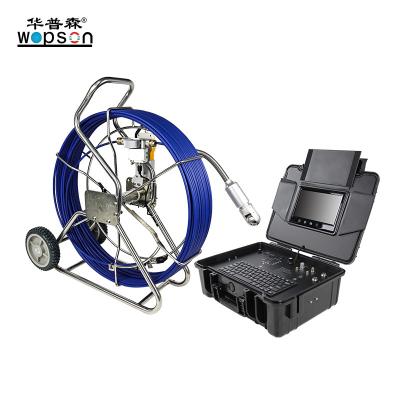 China Waterproof / China 15inch waterproof screen, meter, keyboard pan and tilt sewer pipe inspection camera for sale