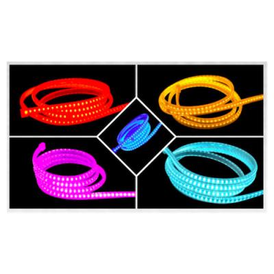 China Hotel Decorative Silicone Strip Light Waterproof IP65 RGB Led Flexible Rope Light Lamp for sale