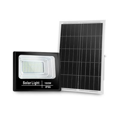 China High Quality Aluminum Waterproof LANDSCAPE IP66 100w 200w 300w LED Solar Flood Light for sale