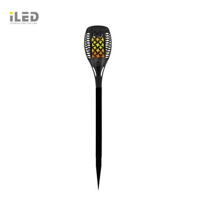 China Outdoor Garden LED Solar Torch Light 33LED Flickering Flame Standing Lamp Waterproof for sale