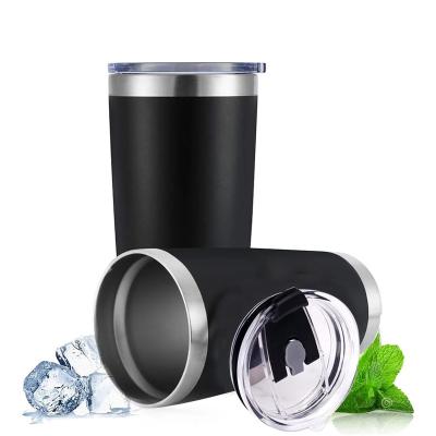 China Viable Wholesale Travel Beer Coffee Mugs Stainless Steel Vacuum Insulator Tumbler Cups With Lids for sale