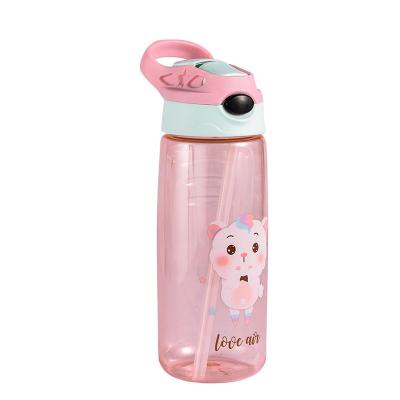 China Minimalist Custom School Kids BPA Blank Logo Cheap Plastic Acrylic Blank Hot And Cold Water Bottle for sale