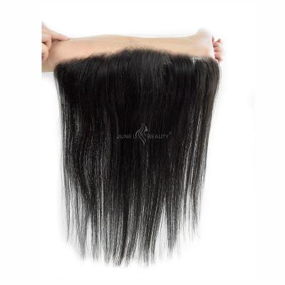 China Wholesale Beauty Smoothest 13x4 13X6 HD Brazilian Raw Hair Thin Swiss Lace Transparent Headband for sale