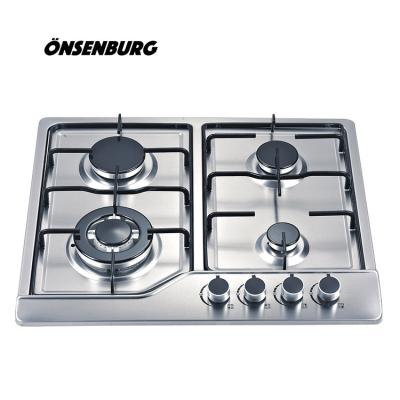 China Home Hotel Use 4 Burner Built In Gas Hob / Cooktop for sale