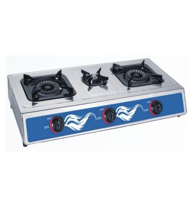 China Household Table Type Gas Stove With Cover For Cooker Use for sale