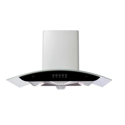 China Automatic Cone Filter Chimney Clean Hood With Glass Panel MRC-U1T for sale