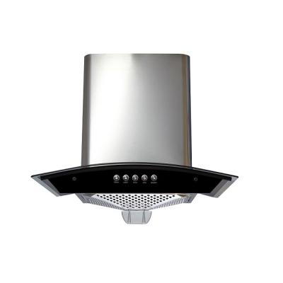 China Hotel Fireplace Manual Control Range Automatic Clean Hood With Copper Motor for sale