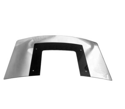 China Household Tempered Curvature Glass For Range Hood for sale