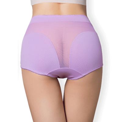 China Hot Selling Breathable Women's High Stretch Panties Wholesale Cotton Anti-Wrinkle Regular Waist Panties Plus Size Regular Panties for sale