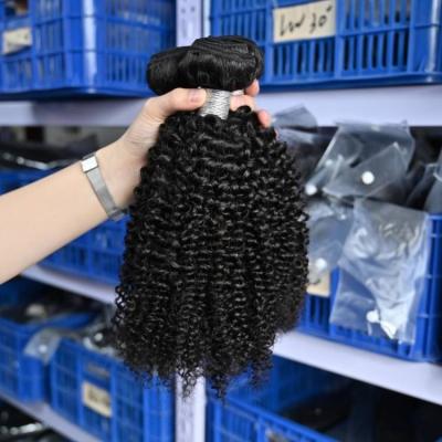 China Unprocessed Virgin Brazilian Curly Hair Double Drawn Superb Curly Hair Brazilian Curly Hair Weave Bundles, Raw Brazilian 9A for sale