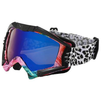 China Sale Oversized Mountaineering Snow Glasses Frame Designer Snow Sports Sunglasses Best Custom Ski Goggles for sale