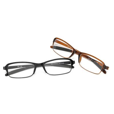 China Light Weight Classic Cheap Classic Hot Custom Sale Women Men Women Black Reading Book OEM Brown Frame Logo Style Reading Glasses Clear Unisex Readers for sale