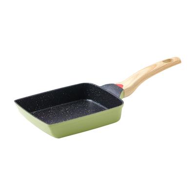 China Maifan Sustainable Stone Household Japanese Style Small Cooking Stick Frying Pan Pans for sale