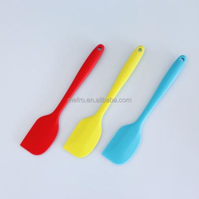 China 2021 Kitchen Viable Heat Resistant Cake Spatula Small Butter Baking Tool For Silicone Spatula Set Colorful Pastry Cake Baking Tools for sale