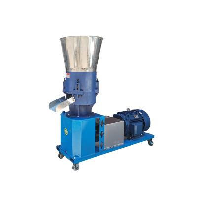 China Farms feed processing machines pellet making farm  chicken fish goose duck feed pellet mill animal feed making machine for sale