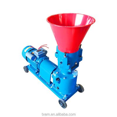 China Food & Beverage Factory Tingxiang good quality animal feed pellet machine with copper engine pellet making   production line machines for animal feed for sale