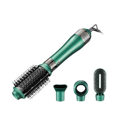 China Other 4 in1 hair dryer styler power cord hot air brush comb professional electric hair straightener for sale