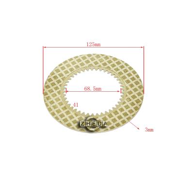 China Tcm niss chache toyota he chache 3EA-15-11173 (3EA-15-11173) Fd30-12/14 forklift spare parts 14 clutch friction plate 2-3T for sale