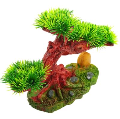 China Viable Aquarium Decor Fish Tank Ornament Resin Crafts for sale