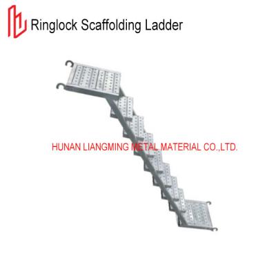 China Hot Dip Galvanized Scaffolding Staircase Scaffold Ringlock Ladder Q235 for sale