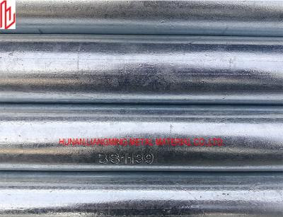 China BS1139 Gegalvaniseerde steigerbuis 48,3 mm / 60,3 mm OD 1,8 mm - 4,0 mm Dikte Te koop