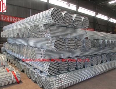 China 48.3mm / 60.3mm OD Tubo de andamio galvanizado estándar BS1139 en venta