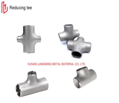 Cina Fittings per tubi saldatori senza cuciture riducenti tee / riducenti cross butt in vendita