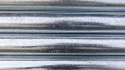 China Q235 / Q345 Steel Scaffolding Galvanized Pipe 48.3mm Diameter 3.20mm Thickness for sale