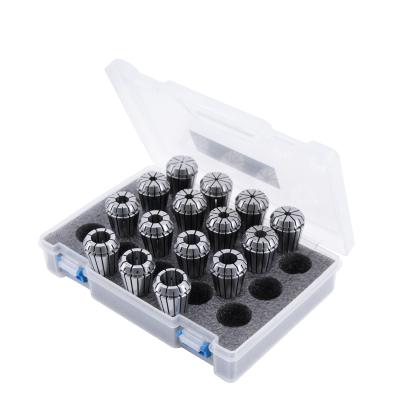 China DIN6499B Cold Processing Machine Tools High Precision 0.015mm ER25 Bushings Set For ER25 Chuck 15PCS Bushing Set ER Milling Bushing for sale