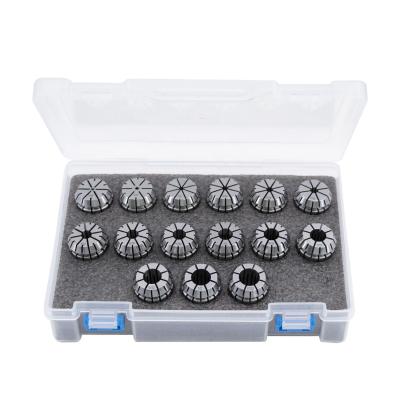 China Cold Processing Maker High Precision ER25 15pcs Collet Set Thumb Size Chuck Set For Milling Machine Chuck ER25 Collet Set for sale