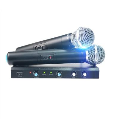 China 0GymSong Handheld Karaoke Karaoke VHF ECHO Wireless Microphone System for sale