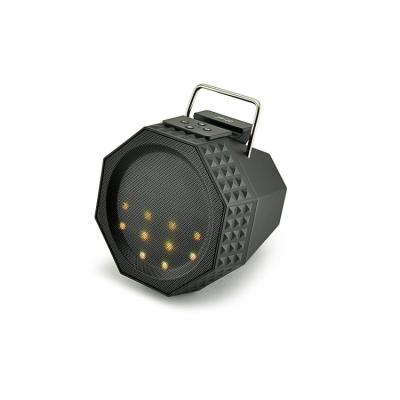 China 2018 Radio Portable Mini Subwoofer Moving Light Bulb Lamp Up Led Blue Tooth Speaker for sale